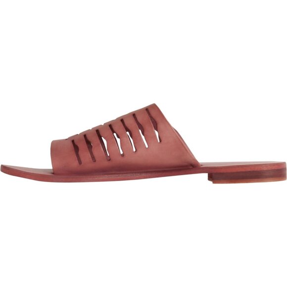NEW Free People  Slice of Sun fine leathers Sandals in watermelon for women 3J2 - Picture 11 of 12